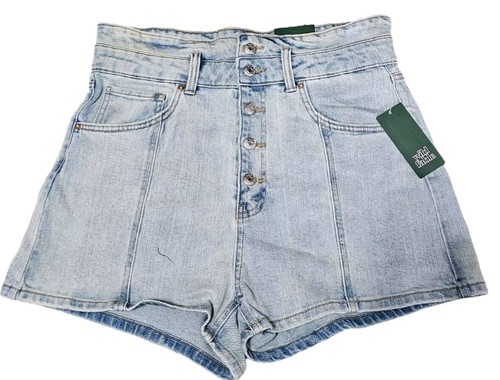 Wild Fable Shorts Size 12 New High Waist Button Fly Waist 33" NWT - Picture 5 of 15