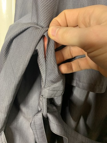 AQUASCUTUM GREY KNEE LENGTH BELTED TRENCH COAT SIZE Large - Picture 19 of 22