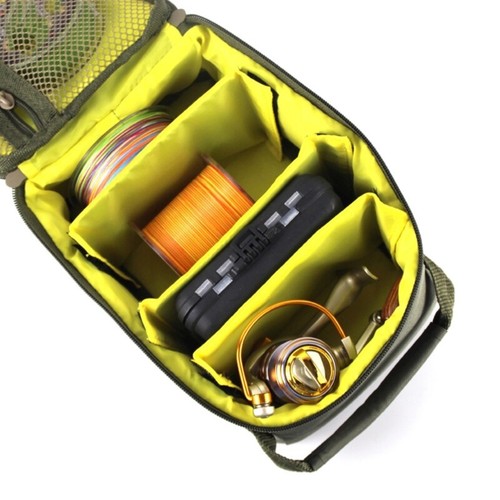 Fishing Reel Bag Splashproof Reel Case Universal Fishing Tackle Bag - Picture 3 of 8