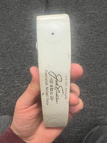 MacGregor Response ZT Jack Nicklaus 20° faccia fresata MI 615 putter 36" bianco - Foto 7 di 7
