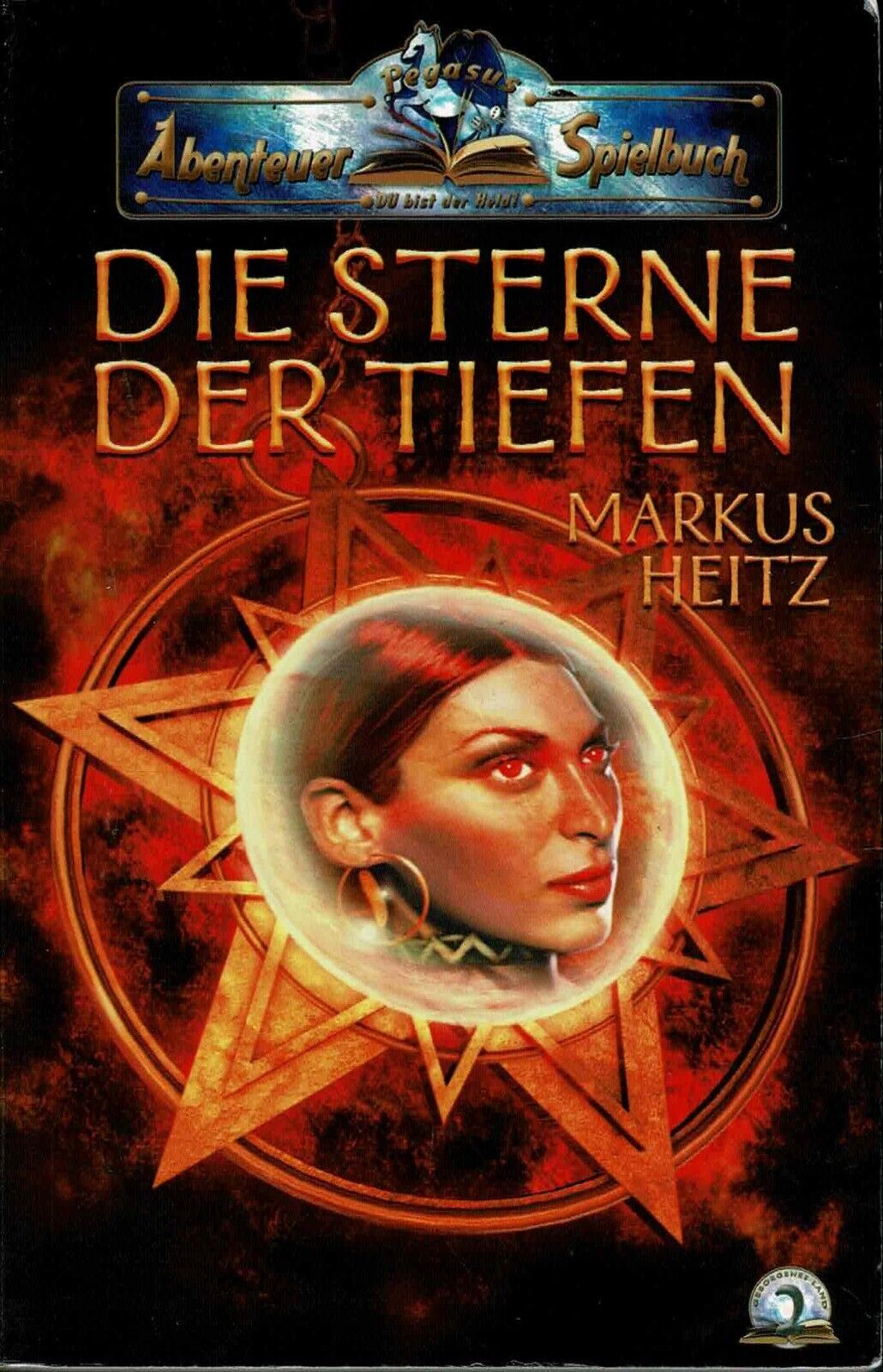 Markus Heitz - Geborgenes Land Spielbuch 2 - Die Sterne der Tiefen - B+/A/B+ - Markus Heitz