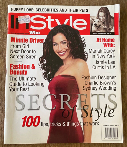 Instyle Australia Summer 1999 Minnie Driver, Mariah Carey, Harry Connick Jr - Picture 2 of 13