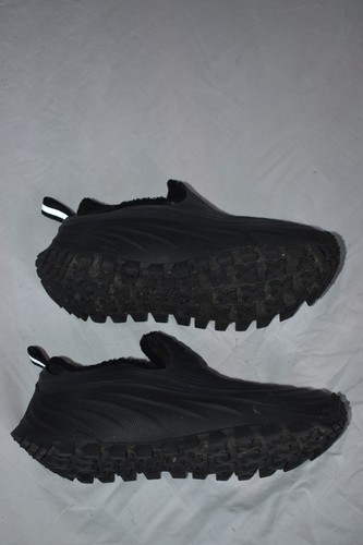 Moncler Black Aqua Rain Low Top EVA Boots Trainers Sneakers Mens EU42 UK8 US9 - Picture 16 of 19