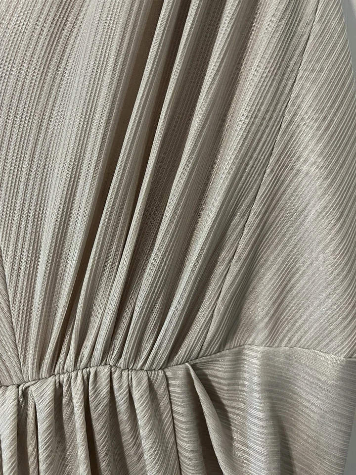 Vestido de noche para mujer Adrianna Papell talla 4 color champán ropa formal ☼ Foto 4 de 4