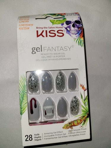 Kiss Gel Fantasy Kleber auf Nägel Halloween Limited Edition 79399 ZO7