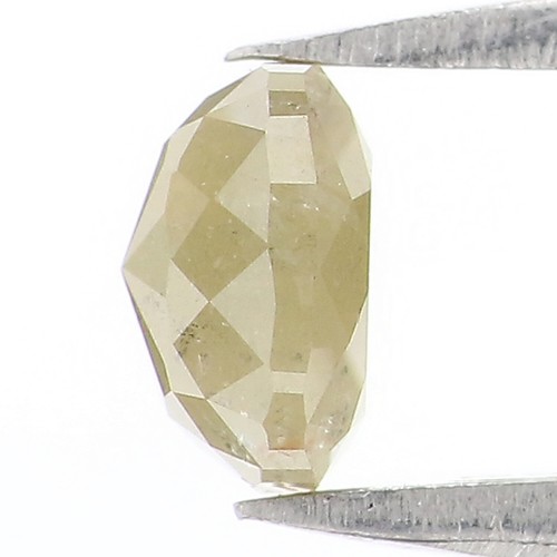 0.75 CT Natural Loose Cushion Diamond 5.35 MM Green Grey Color Diamond LQ7655 - Picture 5 of 8