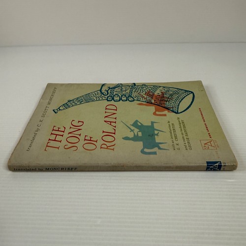 The Song Of Roland C. K. Scott Moncrieff 1959 1st Ann Arbor Vintage Paperback - Picture 2 of 13
