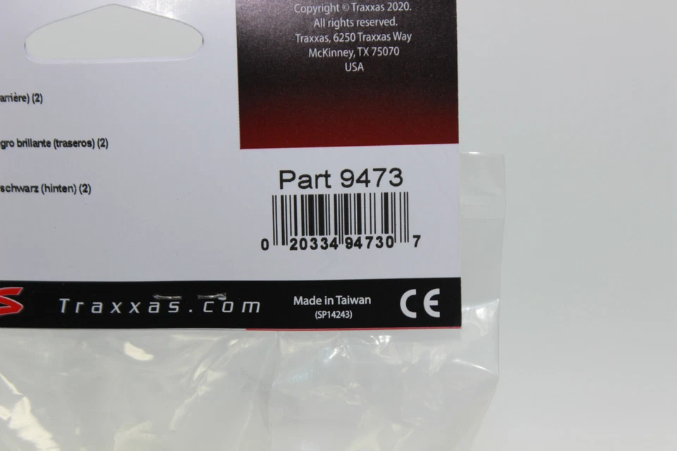 Traxxas TRX 9473 Felgen schwarz glänzend hinten  Drag Slash  NEU in OVP  - Bild 3 von 4