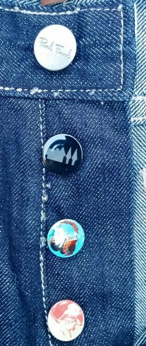 NEW PAUL FRANK Women's Straight Dark Blue Jeans Button Fly NWOT Tag 28 (30x31) - Picture 8 of 12