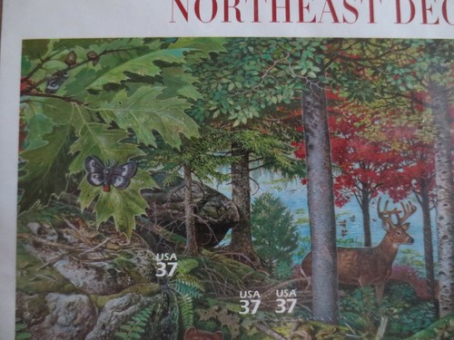 Doc Scott #3899 Nordöstlicher Laubwald 37 ¢ 10er Blatt postfrisch XF - Bild 2 von 6