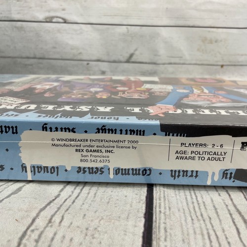 New Political Asylum Board Game REX Games 2000 Sealed 2-6 Player Ages Adult - Picture 2 of 5