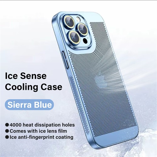 For iPhone 16 15 Pro Max 14 13 12 11 SE Hybrid Heat Dissipation Shockproof Case - Picture 35 of 38