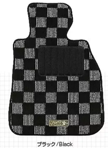 ZERO Japan Made-to-order Big Checkered Floor Mats Mazda MX-5 Miata NC *RHD Only* - Picture 9 of 21