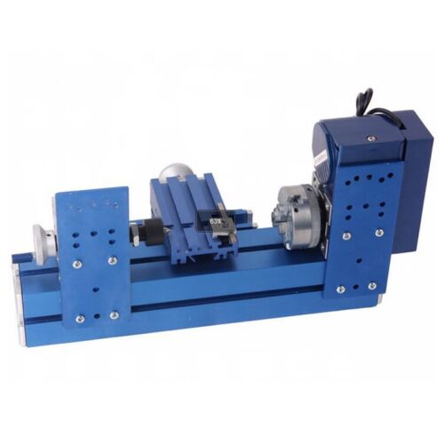 Mini máquina de torno motorizada 24W herramienta hágalo usted mismo metal carpintería hobby fabricación de modelos - Imagen 4 de 6