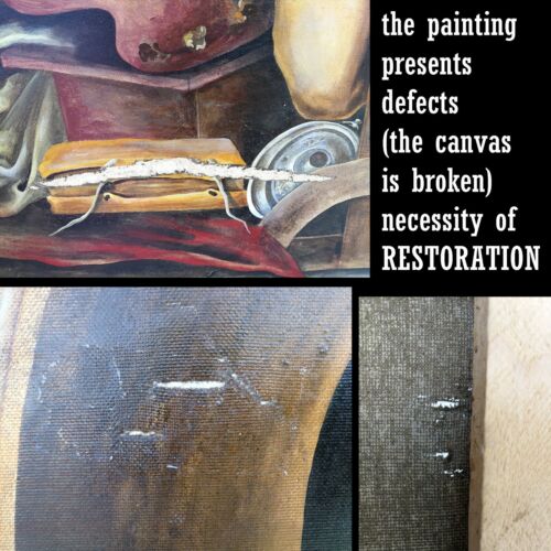 antique art painting oil antiquarian portrait still life 16th 17th 18th century - Picture 2 of 12