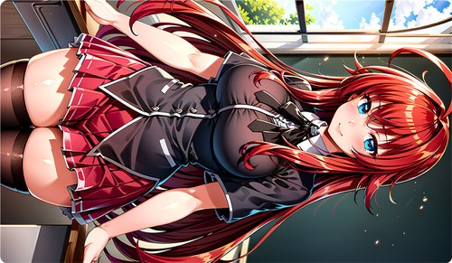 Tappetino da gioco DXD scuola superiore Rias Gremory Himejima Akeno TCG CCG pad gioco di carte - Foto 6 di 26
