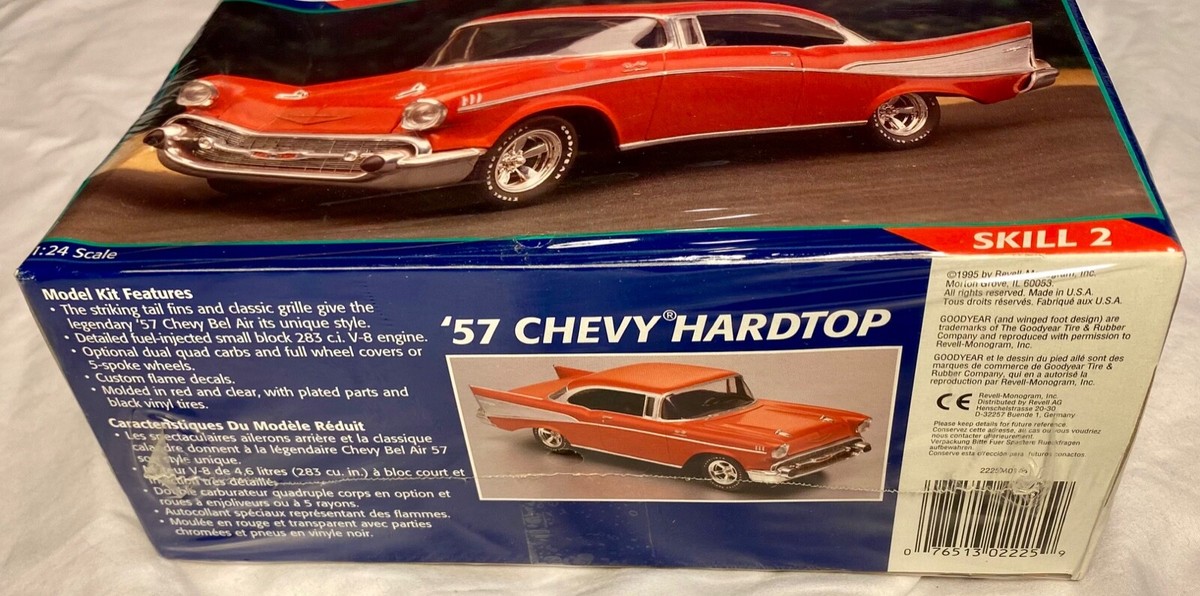 57 Chevy Hardtop 1:24 スケール Revell、未開封品 57 Chevy