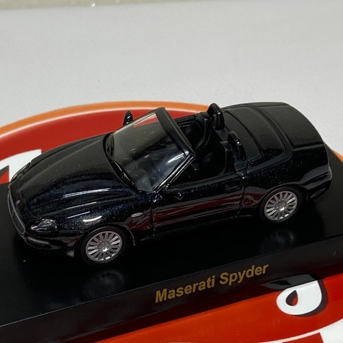 Kyosho 1/64 Maserati Minicar Collection Diecast Ghibli Bora Khamsin Merak Spyder - Picture 6 of 21