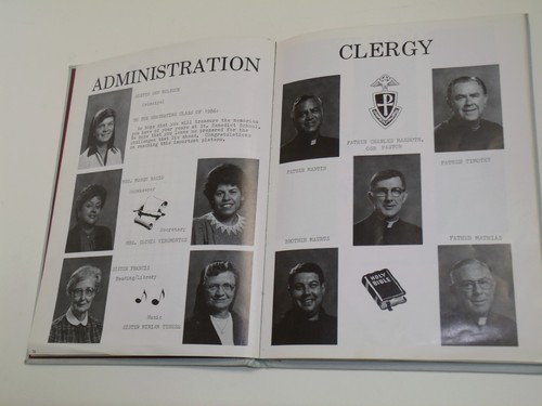 Good+ Cond 1986 Annual St. Benedict School Montebello California Catholic Book - Picture 3 of 5