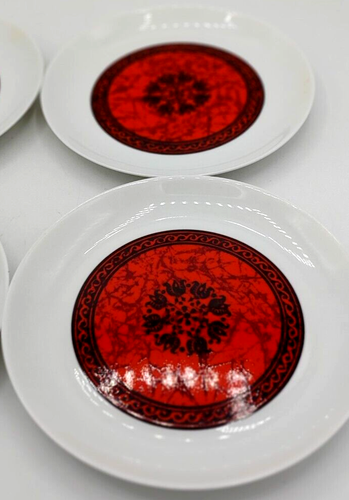Block Espana Flamenco Bidasoa 6" Bread Appetizer Plates Set of 4 - Picture 7 of 9