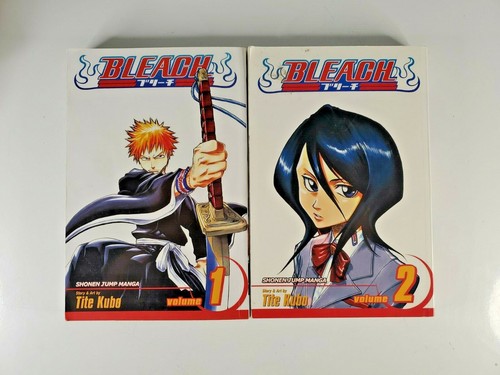 Bleach Manga Volume 1 and 2 by Tite Kubo - SHONEN JUMP - Picture 1 of 2