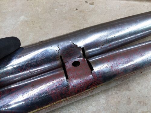 BSA TRIUMPH HARLEY NORTON MCM Wassell Chopper Fork Covers Set 1960s RP-6 - Picture 7 of 12