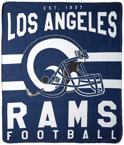 NFL Singular Design Soft Fleece Throw Blanket 50" X 60" - Picture 9 of 13
