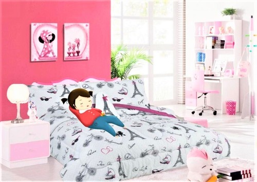 6/8PC TWIN/FULL KIDS COMFORTER COMPLETE BEDDING SET MANY DESIGNS BED IN A BAG - Picture 75 of 151