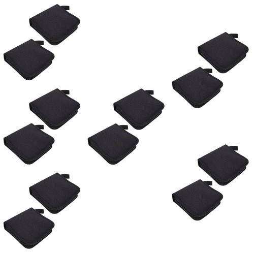 6 Pack CD-Tasche CD-Aufbewahrungsbehälter CD-Hüllenhalter-Organizer - Afbeelding 4 van 12