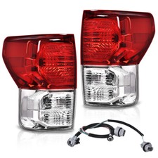 Fit For 07-13 Toyota Tundra Leftright Rear Tail Lights Brake Lamps W Harness