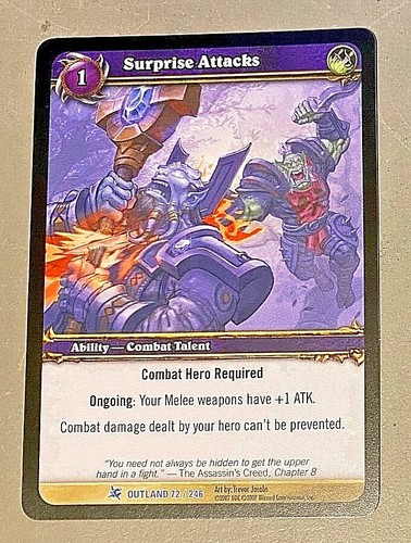 World of Warcraft (WoW) CCG Singles - Fires of Outland - Singles - #3098 - Picture 26 of 67