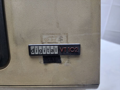 VINTAGE DIGITAL EQUIPMENT CORPORATION DEC VT102 TERMINAL AS-IS - UNGETESTET - Bild 4 von 11