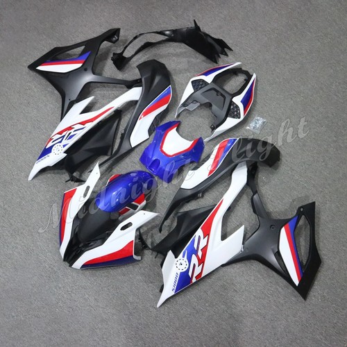 Fairing Kit for 2019-2022 BMW S1000RR ABS Injection Bodywork Set White Blue Red - Picture 2 of 3