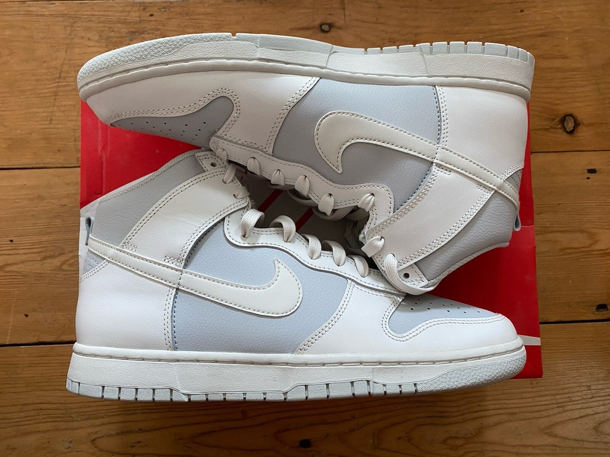 Nike Dunk High Summit White Pure Platinum Size 10.5 | eBay