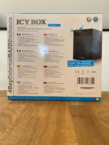 Icy Box RAID 4-fach HDD-Gehäuse | RAID (0/1/3/5/10)/JBOD/SPAN | IB-RD3640SU3E2FW - Bild 7 von 9