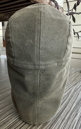 Filson Tin Cloth Wildfowl Wool Lined Hat Otter Green Sz. S MINT COND. - Picture 7 of 12