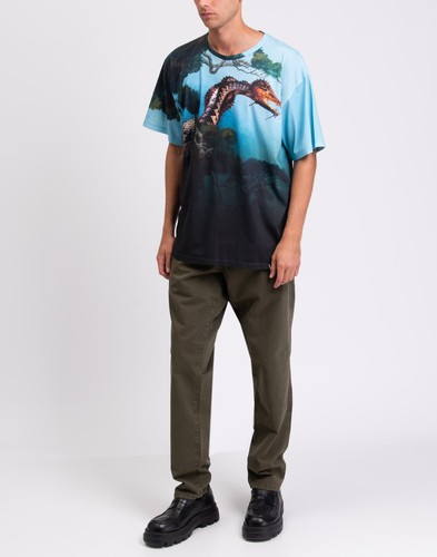 RRP €597 VALENTINO Jersey T-Shirt Size S Secret Garden Crew Neck Made in Italy - Imagen 3 de 11