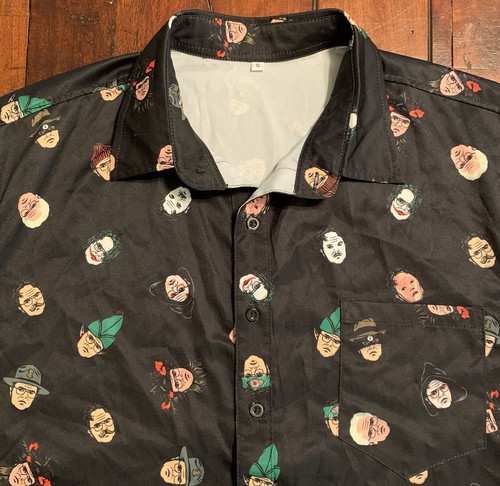 Dwight Schrute Many Faces Of Shirt Mens Small The Office TV Show Rainn Wilson - Picture 1 of 6