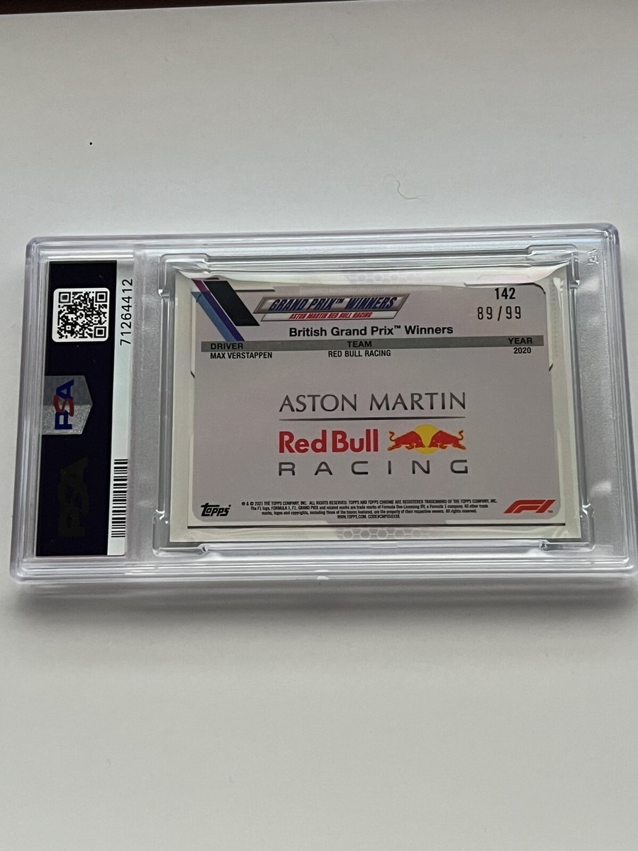 2021 Topps Chrome Formula 1 Sapphire Max Verstappen Aqua /99