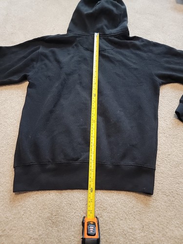 Lil Durk Official Merch Hoodie Rap Music Promo Rare Black Multicolor Print WORN - Picture 22 of 23