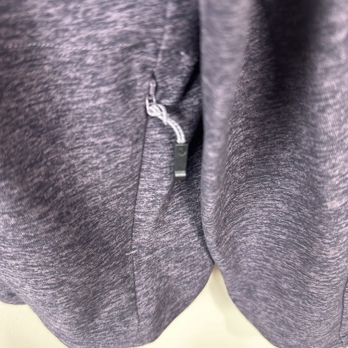 Lululemon Surge Warm 1/2 Zip Pullover Mens Medium Purple Heather Long Sleeve - Picture 10 of 11