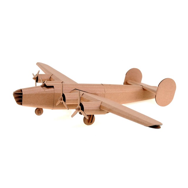 cardboard model airplane