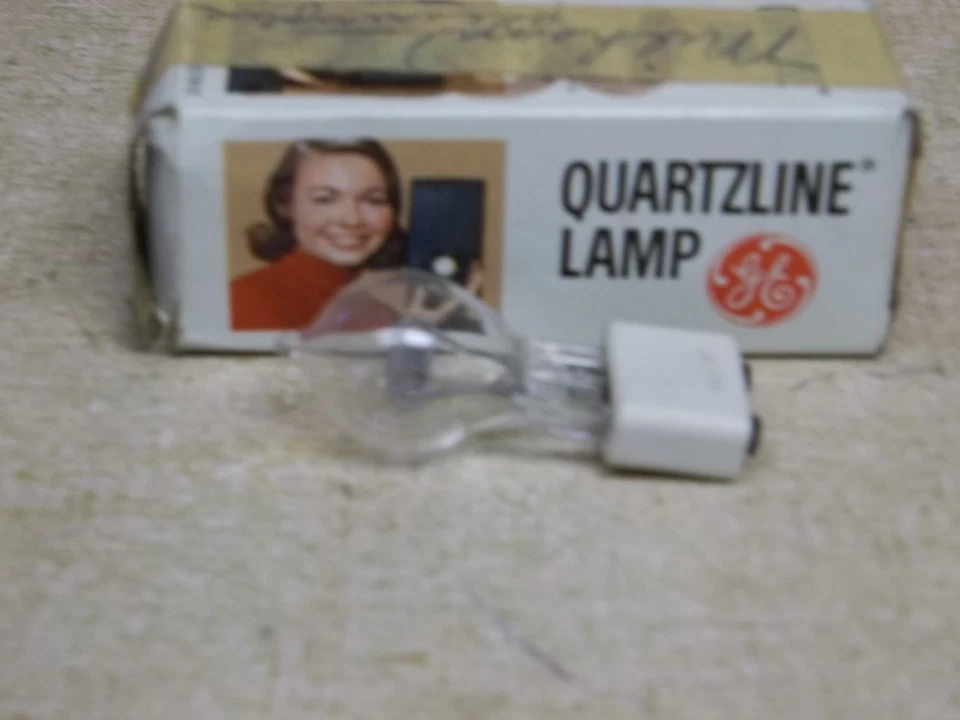 NUEVA GE Quartzline DYP 120V 600W Bombilla Lámpara Proyección *ENVÍO GRATUITO* Foto 2 de 2