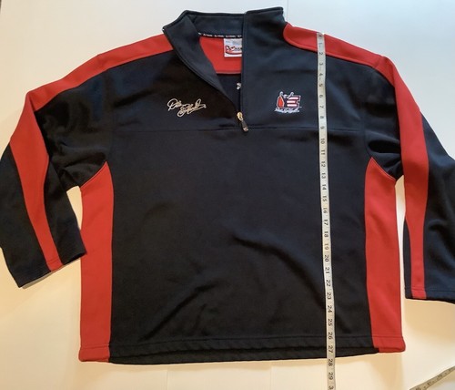 Chase Authentics Mens 2XL Dale Earnhardt Intimidator Nascar 1/4 Zip Pullover - Picture 6 of 9