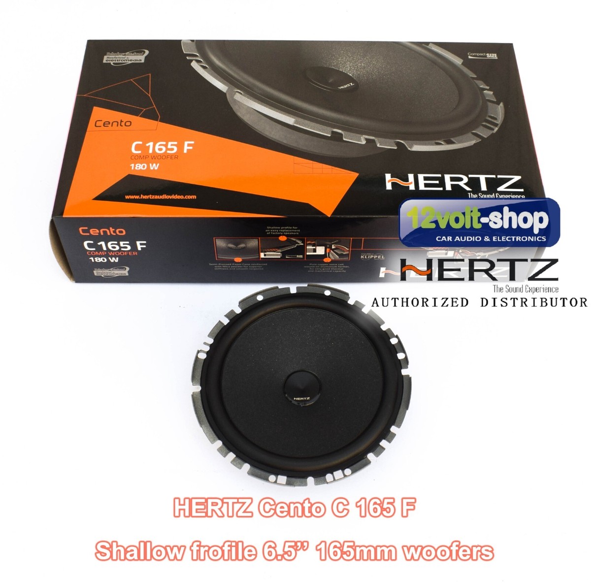 HERTZ Cento C 165 F Shallow Profile Woofer Speakers 165mm(6.5