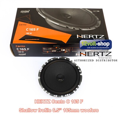 HERTZ Cento C 165 F Shallow Profile Woofer Speakers 165mm(6.5''); 70W RMS; 93 dB