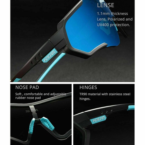 Fit over Polarised Outdoor Cycling Sport Sunglasses (Free Postage) - Picture 6 of 9