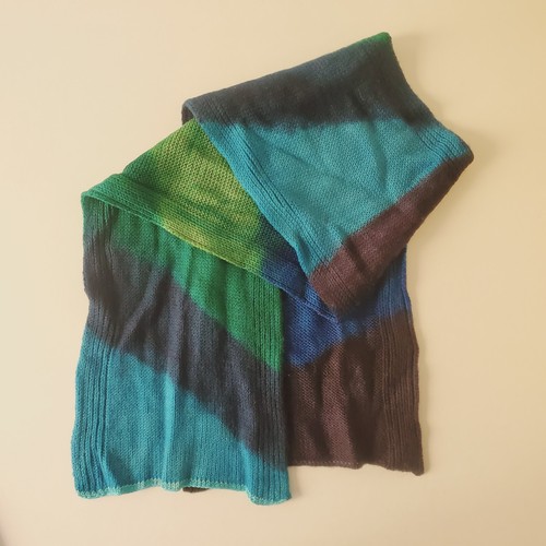 Set of 2 Plymouth Yarn HAPPY CHOICES Color 5 Self Striping Fingering Sock Blue - Picture 2 of 5
