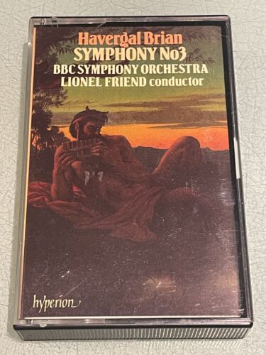 Havergal Brian - Symphony No. 3 - Audio Cassette Tape Album - 1989 Hyperion