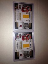 (2) 2009 PANINI THREADS TYSON JACKSON RC PATCH LOT ATLANTA FALCONS